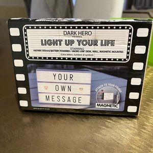 Mini Cinema Lightbox